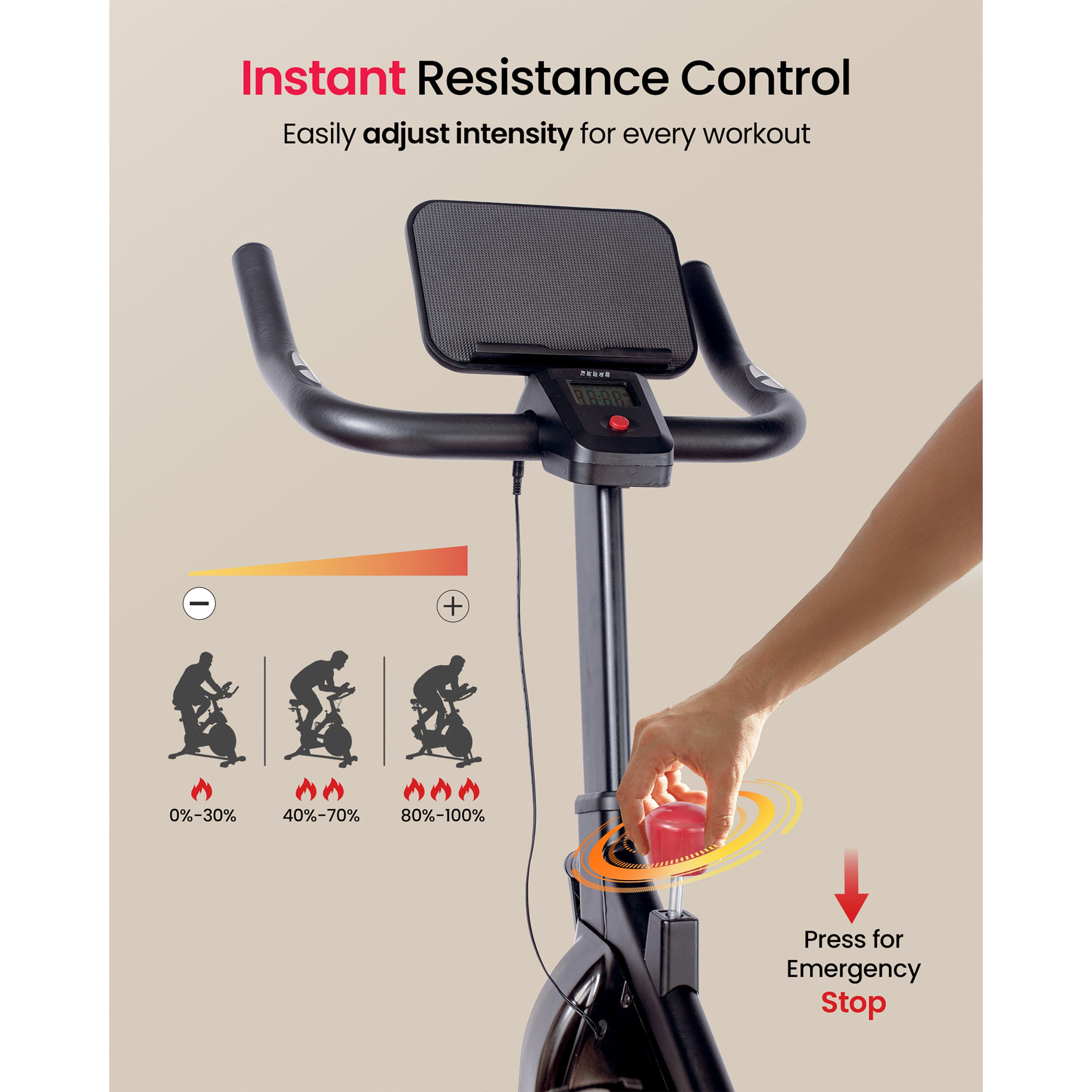 Sparnod Fitness SSB-10N Magnetic Spin Bike