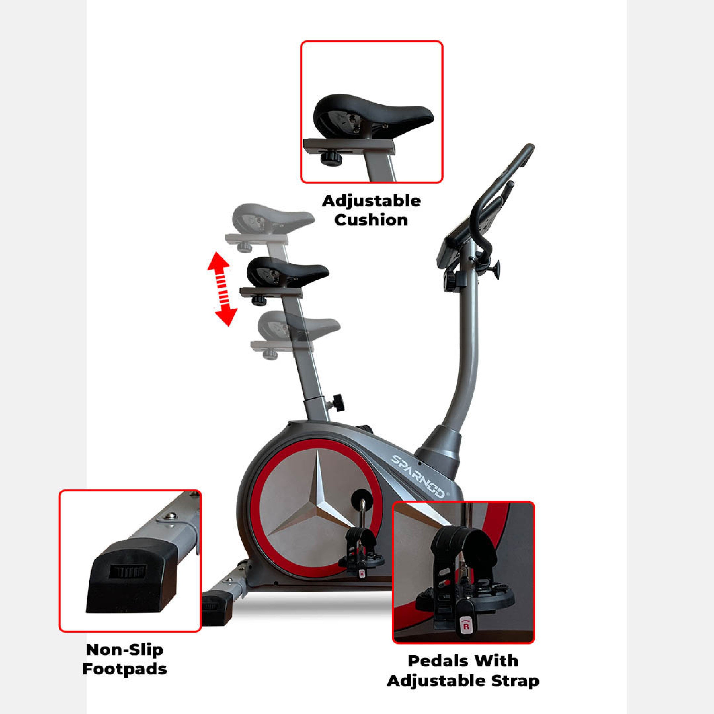 Sparnod Fitness SUB-54 Upright Bike