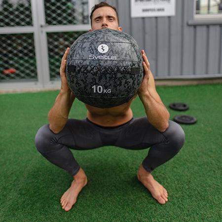 Sveltus Camouflage Wall Ball - 3 Kg