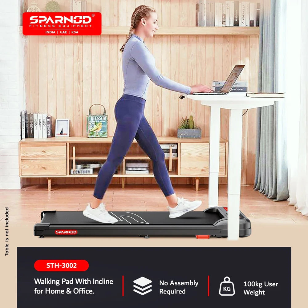 Sparnod Fitness STH-3002 Motorised Treadmill - 2.5 HP