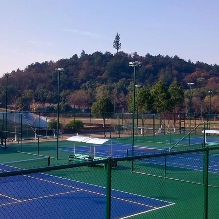 PVC Coated Tennis Court Windbreak Net - 2m × 18m
