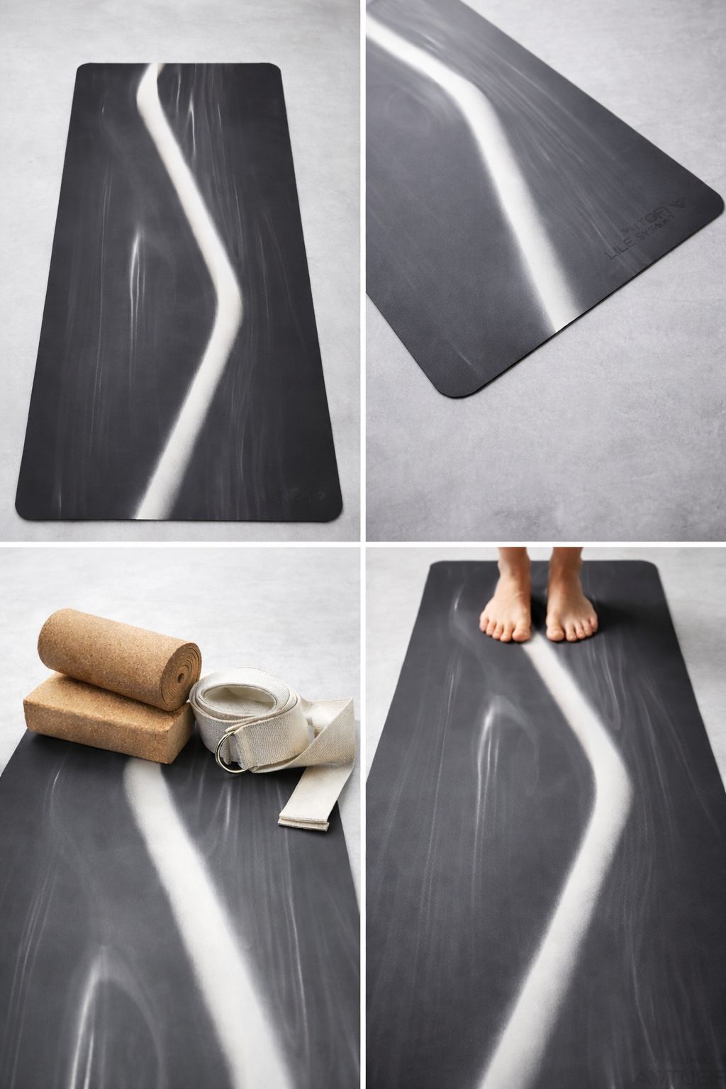 Liftdex Yoga Matt Lifestyle 6mm Non-Slip Fitness Mat